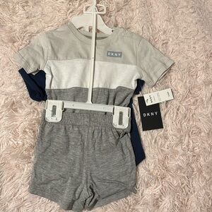 NWT DKNY baby 3 piece set